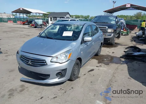 2019 Mitsubishi Mirage G4 Es from USA, damaged, VIN ML32F3FJ7KHF03852
